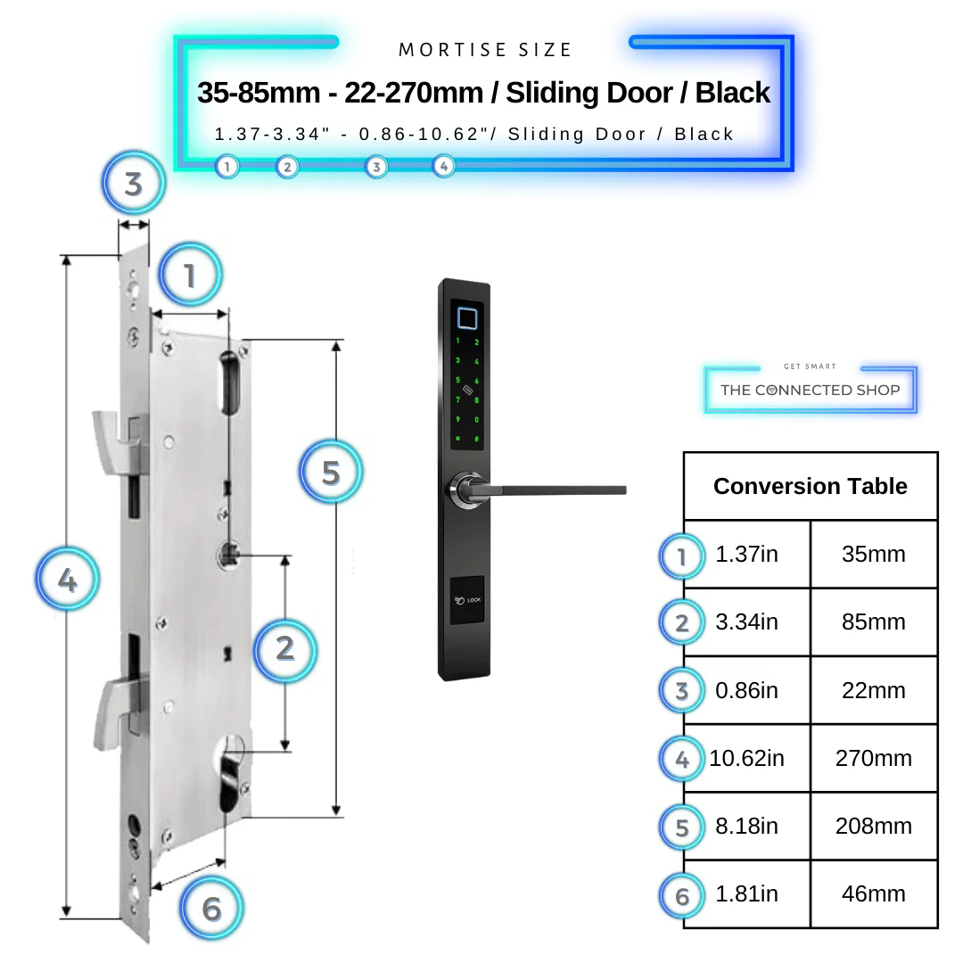 Smart Door Lock Sleek - Image 45