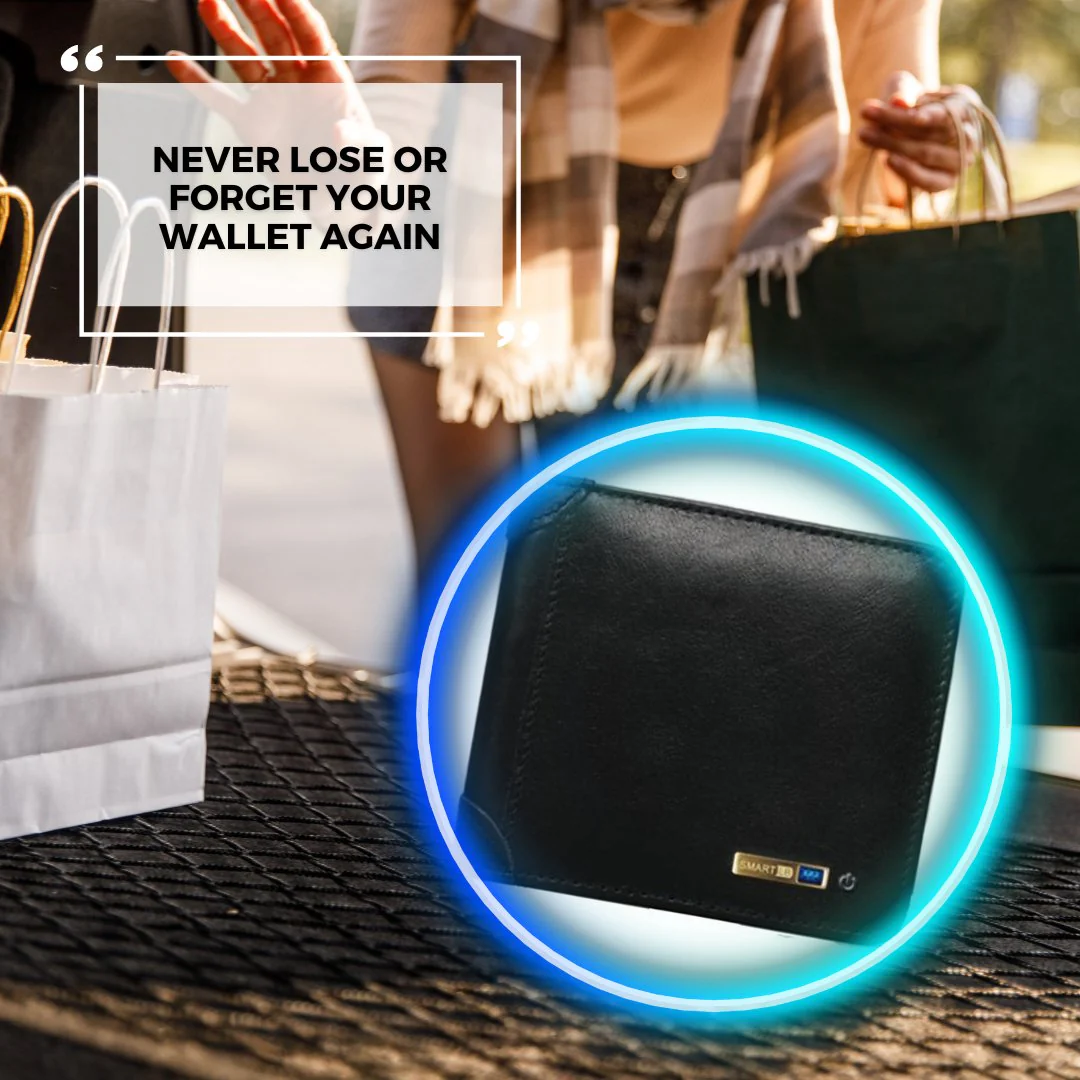 Smart Wallet Vintage Bluetooth Tracker - Image 7